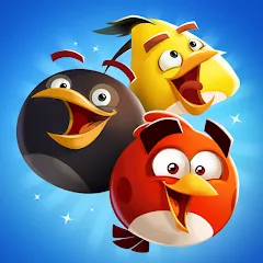 Скачать взломанную Angry Birds Blast (Энгри Бердс Бласт)  [МОД Много монет] - стабильная версия apk на Андроид