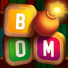 Взлом Wordboom - Online Word Game  [МОД Mega Pack] - последняя версия apk на Андроид