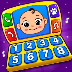 Взломанная Baby Games: Piano & Baby Phone (Бейби Геймс)  [МОД Много денег] - полная версия apk на Андроид