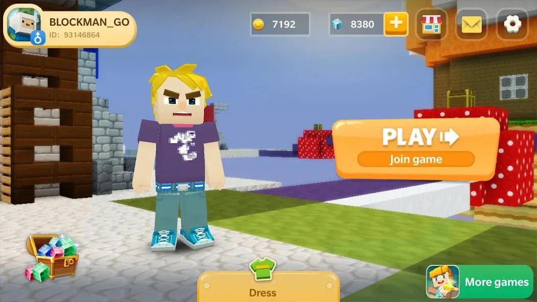 Sky Wars for Blockman Go (Скай Варс для Блокман Го)  [МОД Все открыто] Screenshot 1
