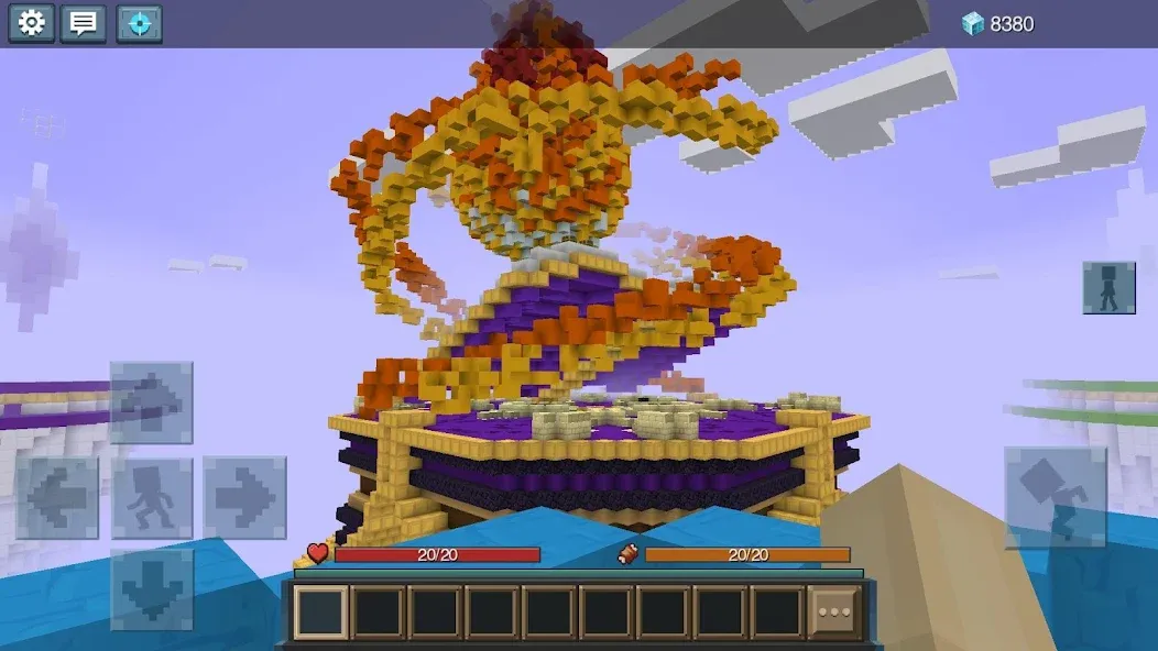 Sky Wars for Blockman Go (Скай Варс для Блокман Го)  [МОД Все открыто] Screenshot 2