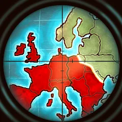 Взломанная Risk of War - Wartime Glory  [МОД Все открыто] - полная версия apk на Андроид