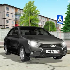 Скачать взлом Лада Гранта. Игра про машины  [МОД Меню] - последняя версия apk на Андроид