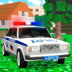 Взломанная Стив ВАЗ 2107 ДПС Лада Семерка  [МОД Бесконечные деньги] - последняя версия apk на Андроид