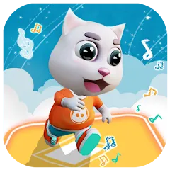 Взломанная EDM Tom: Cat Dancing Tiles (ЭДМ Том)  [МОД Много монет] - стабильная версия apk на Андроид