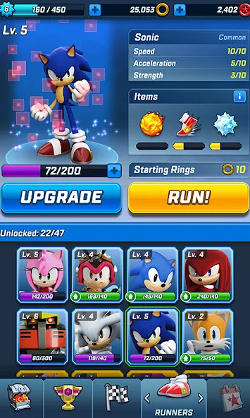 Sonic Forces - Running Game (оник Форсес)  [МОД Menu] Screenshot 4
