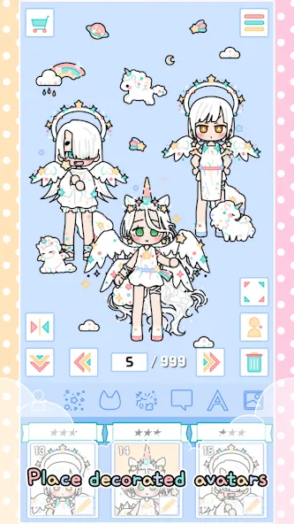 Pastel Friends : Dress Up Game  [МОД Бесконечные монеты] Screenshot 4