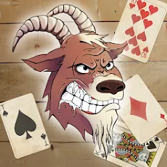 Скачать взлом Card Game Goat  [МОД Много денег] - последняя версия apk на Андроид