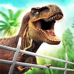 Скачать взломанную Jurassic Dinosaur: Dino Game (Динозавры юрского периода)  [МОД Много денег] - полная версия apk на Андроид