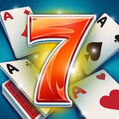 Взлом 7 Solitaire (Солитер)  [МОД Unlimited Money] - стабильная версия apk на Андроид