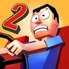 Взломанная Faily Brakes 2: Car Crash Game (Фэйли Брейкс 2)  [МОД Все открыто] - стабильная версия apk на Андроид