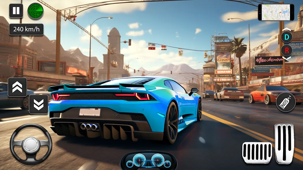 GT Car Stunt : Ramp Car Stunts (ДжиТи Кар Стант)  [МОД Меню] Screenshot 2