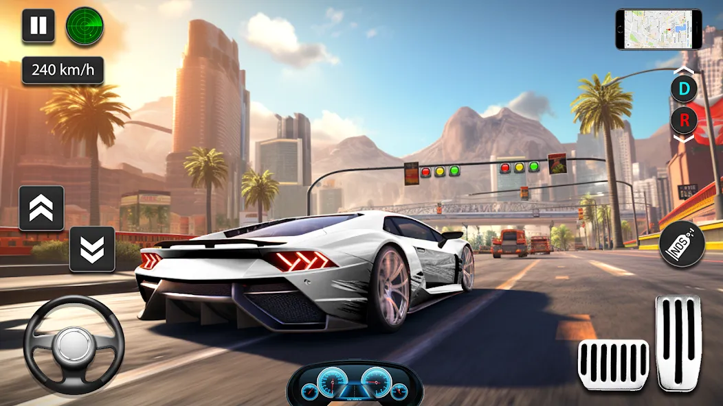 GT Car Stunt : Ramp Car Stunts (ДжиТи Кар Стант)  [МОД Меню] Screenshot 3