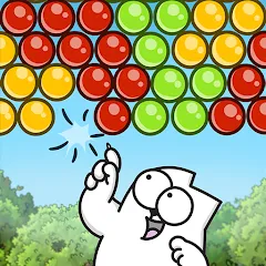 Скачать взломанную Simon's Cat - Pop Time  [МОД Mega Pack] - последняя версия apk на Андроид