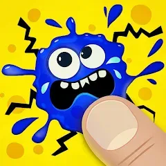 Взломанная Bug Smashing toddler games  [МОД Mega Pack] - полная версия apk на Андроид
