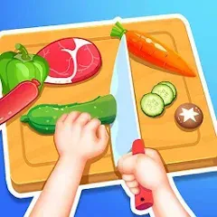 Взлом Happy Kitchen World  [МОД Много монет] - полная версия apk на Андроид