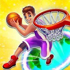 Скачать взлом Hoop World: Flip Dunk Game 3D (Хуп Ворлд)  [МОД Бесконечные монеты] - стабильная версия apk на Андроид