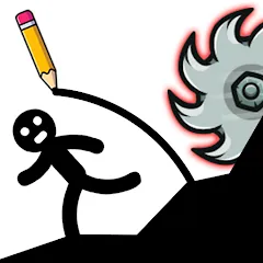 Взломанная Save The Stick: Draw 2 Save (эйв Зе Стикман)  [МОД Mega Pack] - стабильная версия apk на Андроид