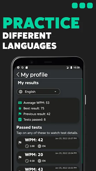 TypeGo – speed up your typing! (ТайпГо)  [МОД Mega Pack] Screenshot 3