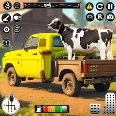 Скачать взлом Animal Transport Driving Games (Домашний перевоз игры)  [МОД Много денег] - полная версия apk на Андроид
