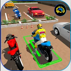 Взломанная Bike Parking Moto Driving Game (Ларонг Парадахан нг Бисиклета)  [МОД Много денег] - полная версия apk на Андроид