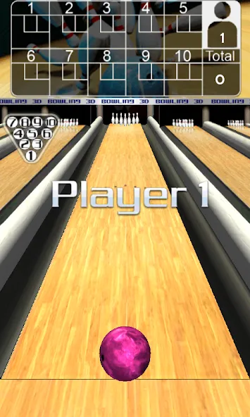 3D Bowling  [МОД Много монет] Screenshot 2
