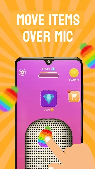 ASMR Microphone Sounds Game (АСМР Микрофон Саундс Гейм)  [МОД Много монет] Screenshot 2