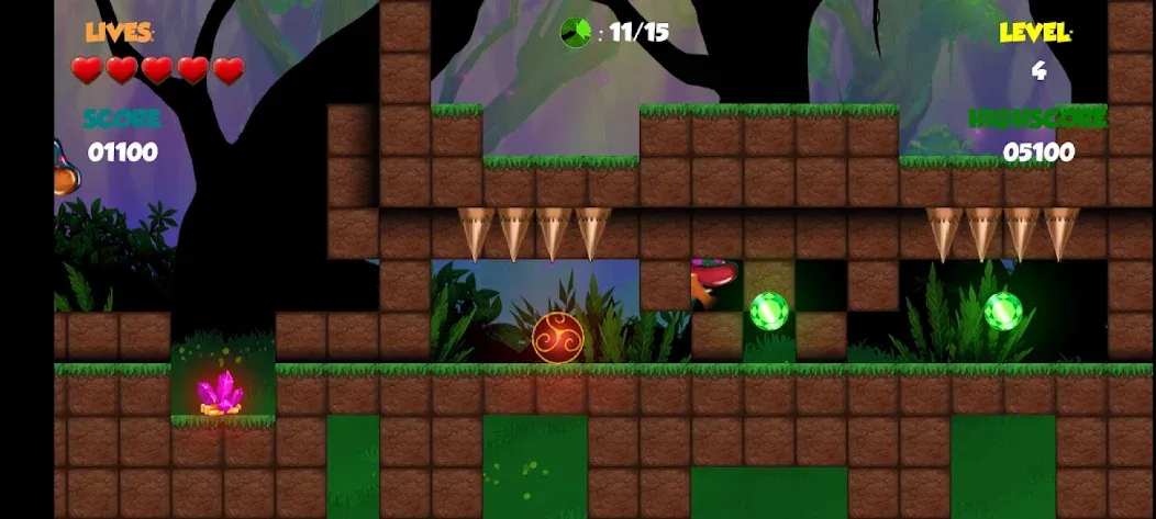 Red Bounce Ball 1 (Ред Роллер Баунс Болл 2)  [МОД Много денег] Screenshot 4