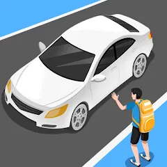 Скачать взломанную Pick Me Up 3D: Taxi Game (Пик Ми Ап 3Д)  [МОД Mega Pack] - последняя версия apk на Андроид