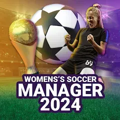 Скачать взломанную WSM - Women's Soccer Manager (ВСМ)  [МОД Mega Pack] - стабильная версия apk на Андроид