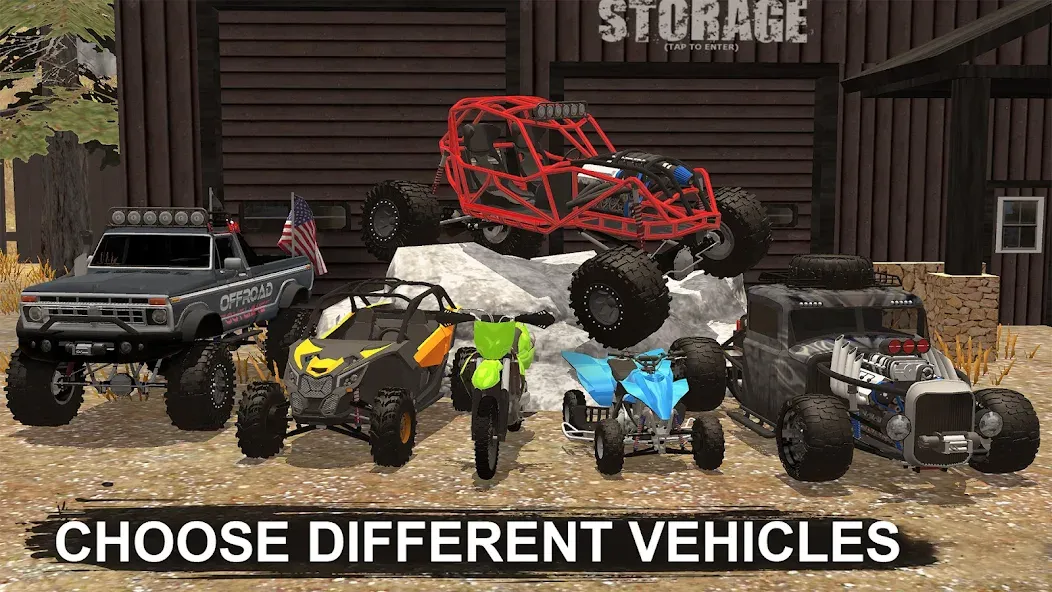 Offroad Racing & Mudding Games  [МОД Много монет] Screenshot 3