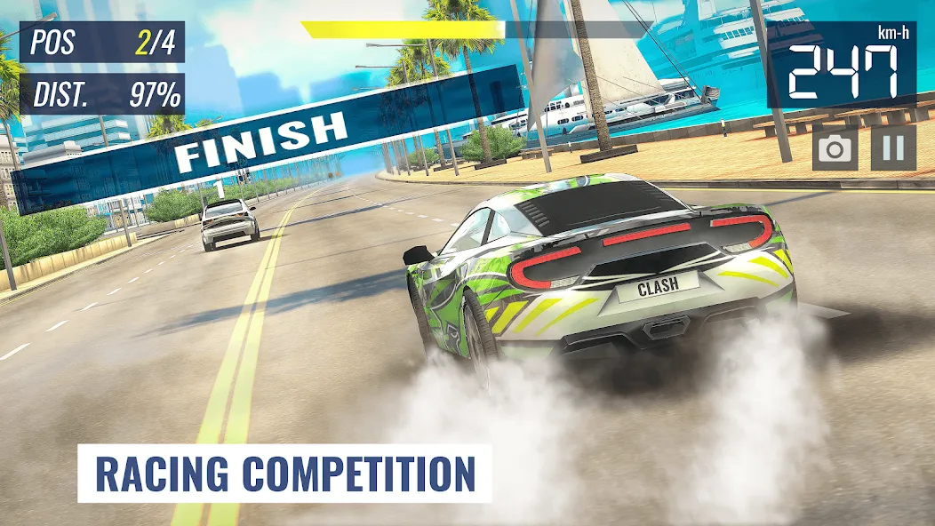 Racing Clash (Рейсинг Клэш)  [МОД Menu] Screenshot 3