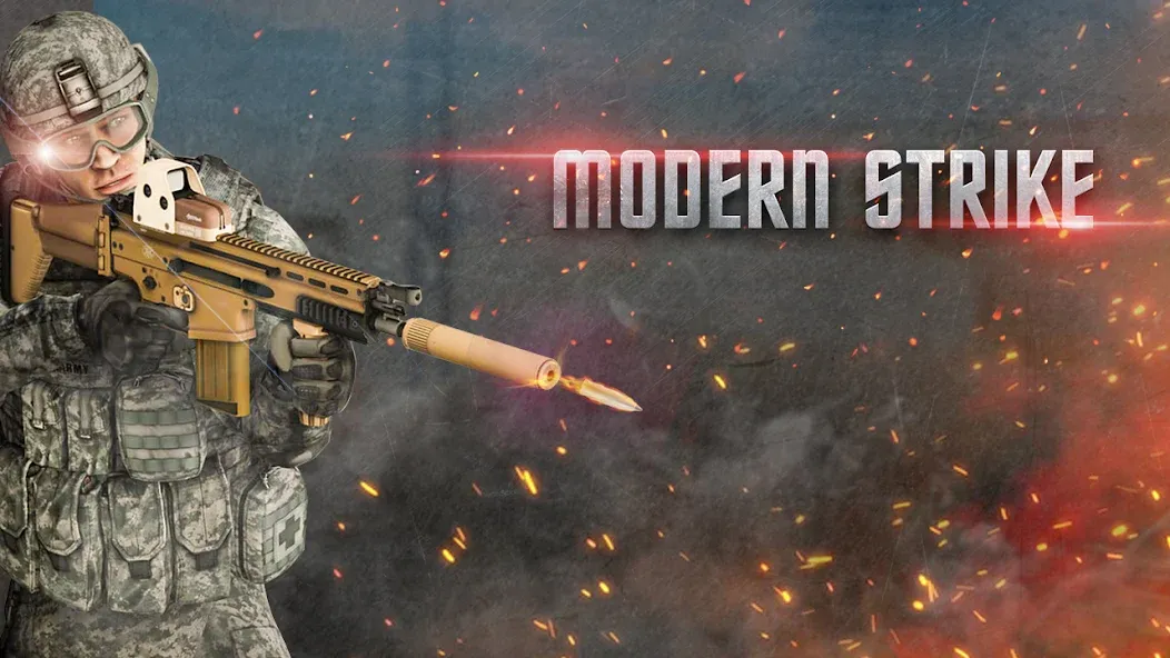 Modern Commando FPS Army Games  [МОД Unlimited Money] Screenshot 1