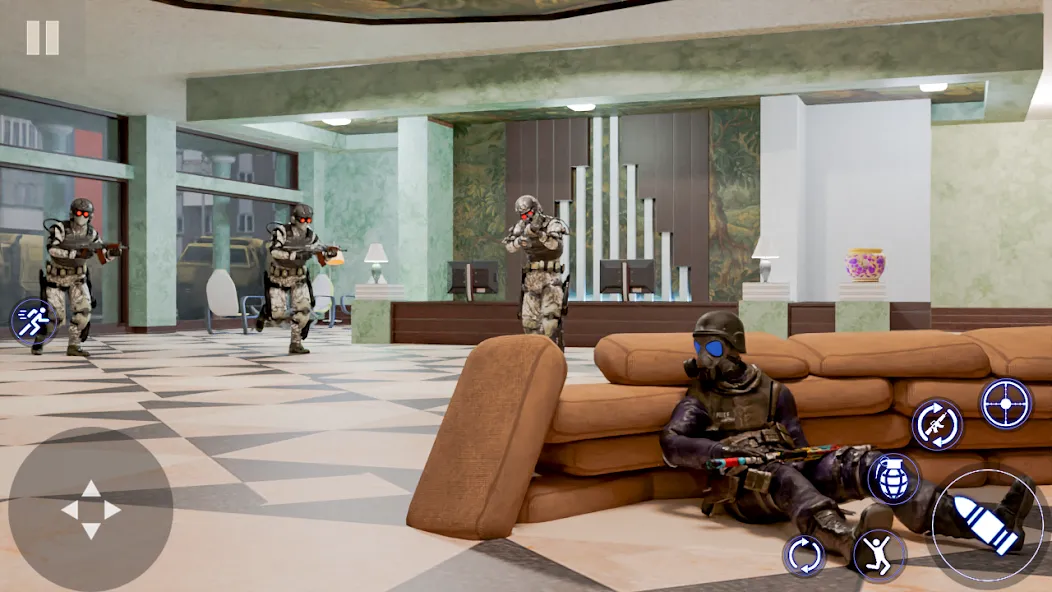 Modern Commando FPS Army Games  [МОД Unlimited Money] Screenshot 2