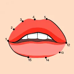 Взломанная Dot to Dot : Connect the Dots (Дот ту Дот)  [МОД Бесконечные монеты] - стабильная версия apk на Андроид