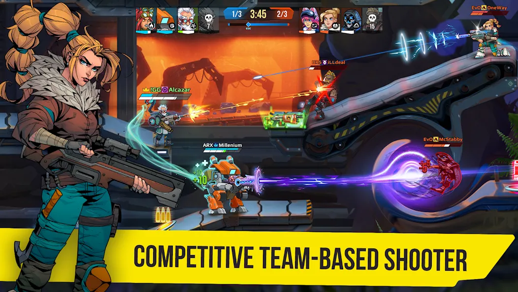 SquadBlast (СквадБласт)  [МОД Menu] Screenshot 1