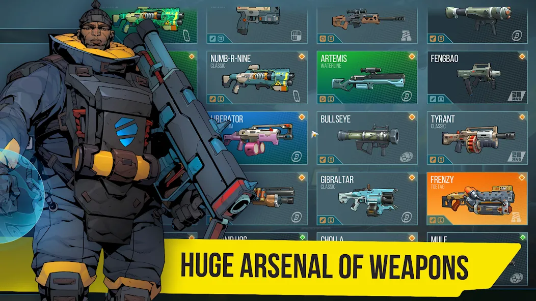 SquadBlast (СквадБласт)  [МОД Menu] Screenshot 3