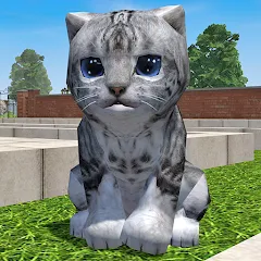 Взломанная Cute Pocket Cat 3D - Part 2 (Сьют Покет Кэт 3Д)  [МОД Menu] - полная версия apk на Андроид
