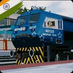 Скачать взлом Indian Railway Simulator (Индийский железнодорожный симулятор)  [МОД Unlimited Money] - полная версия apk на Андроид