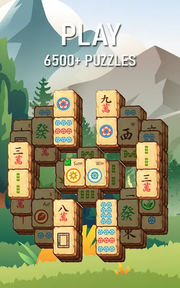 Mahjong Treasure Quest: Tile!  [МОД Бесконечные монеты] Screenshot 1