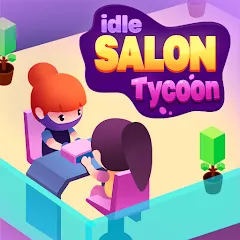 Взломанная Idle Beauty Salon Tycoon (Айдл Бьюти Салон Тайкун)  [МОД Бесконечные деньги] - стабильная версия apk на Андроид