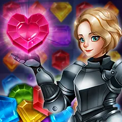 Взлом Jewels of Kingdom Knights (Джуэлз оф Кингдом Найтс)  [МОД Меню] - полная версия apk на Андроид