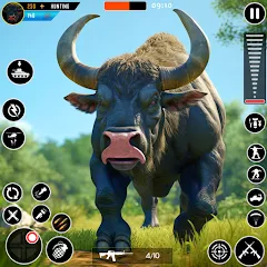 Скачать взломанную Wild Animal Deer Hunting Games (Охота на диких зверей с оружием  игры)  [МОД Mega Pack] - стабильная версия apk на Андроид