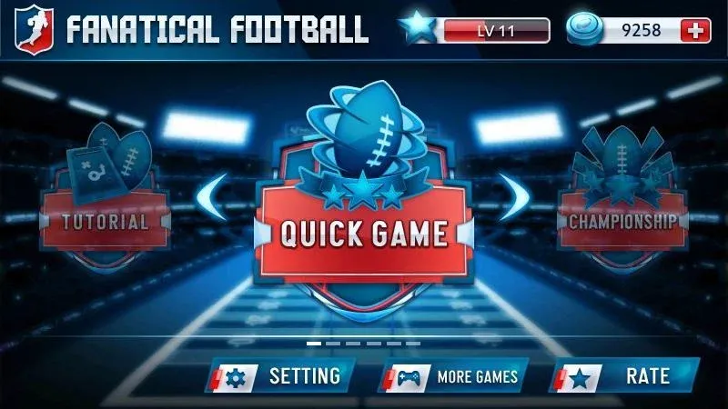 Fanatical Football (Фанатический футбол)  [МОД Menu] Screenshot 3