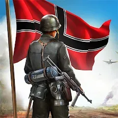 Скачать взломанную World War 2: Strategy Games (Вторая мировая война)  [МОД Unlocked] - последняя версия apk на Андроид