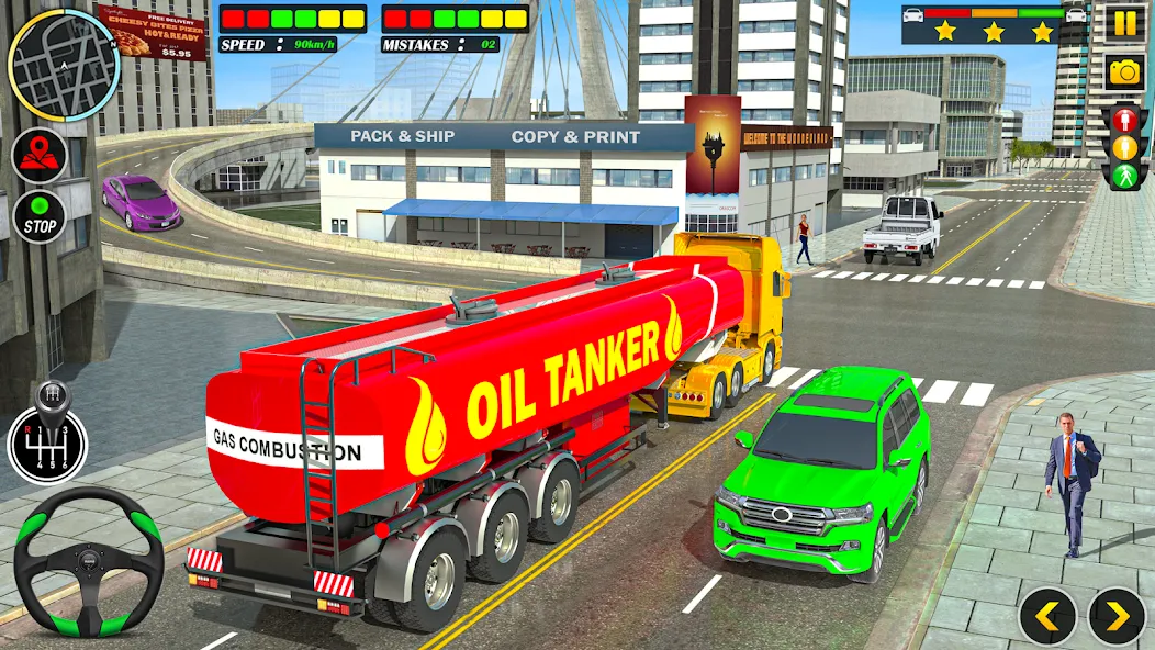 Offroad Oil Tanker Truck Games (Оффроуд Игры на машинецистерне для нефти)  [МОД Mega Pack] Screenshot 2