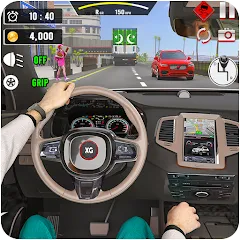 Скачать взлом City Car Driving - Car Games (Сити Кар Драйвинг)  [МОД Menu] - последняя версия apk на Андроид