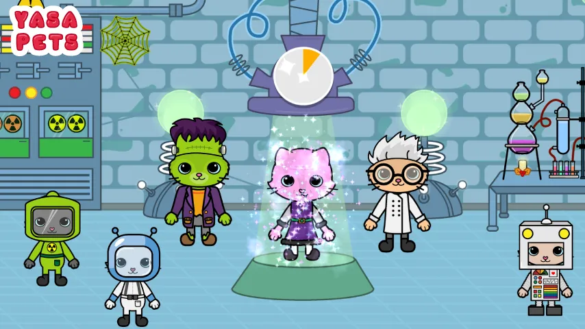 Yasa Pets Halloween (Яса Петс Хэллоуин)  [МОД Unlimited Money] Screenshot 3