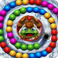 Взломанная Marble Puzzle Legend (Зумбалл Делюкс)  [МОД Меню] - последняя версия apk на Андроид