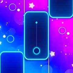Скачать взлом Pop Piano Fire : Magic Tiles 2 (Поп Пиано Файр)  [МОД Много монет] - последняя версия apk на Андроид